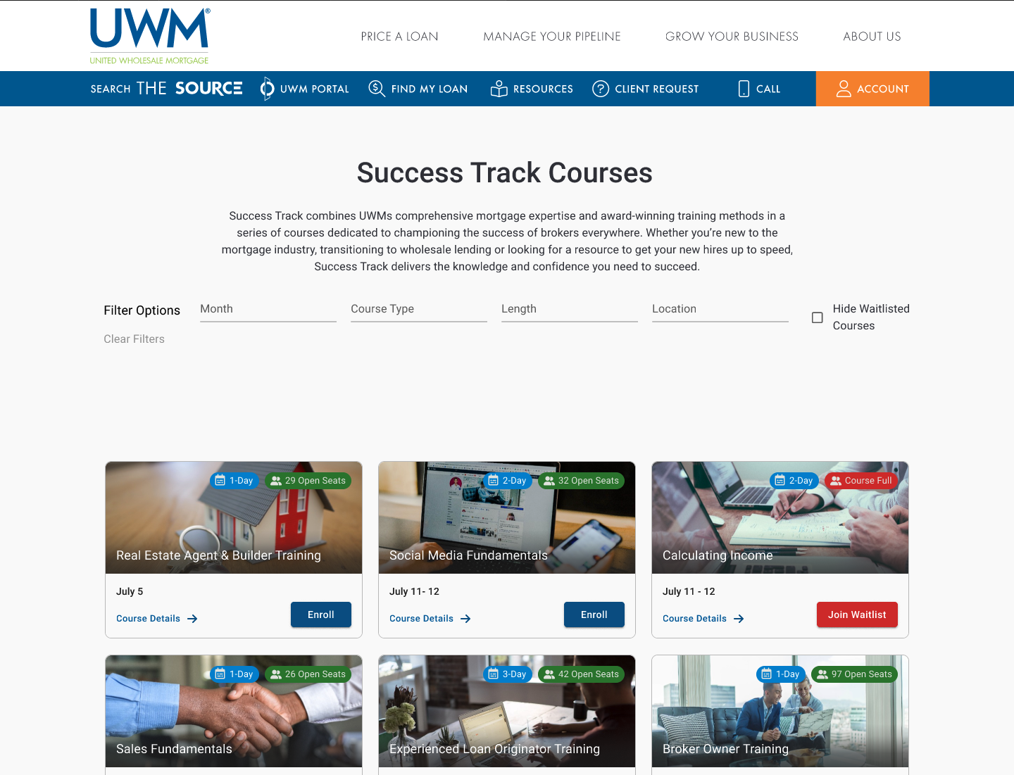 Success Track Redesign